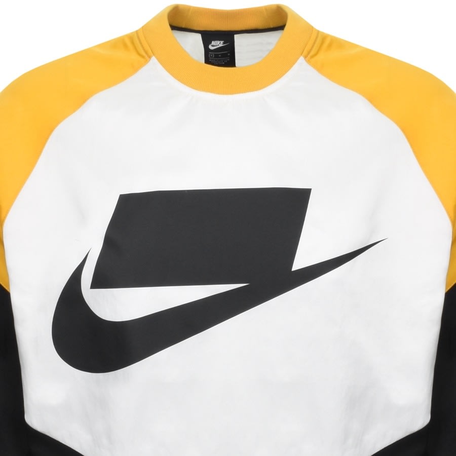 yellow sweatshirt nike